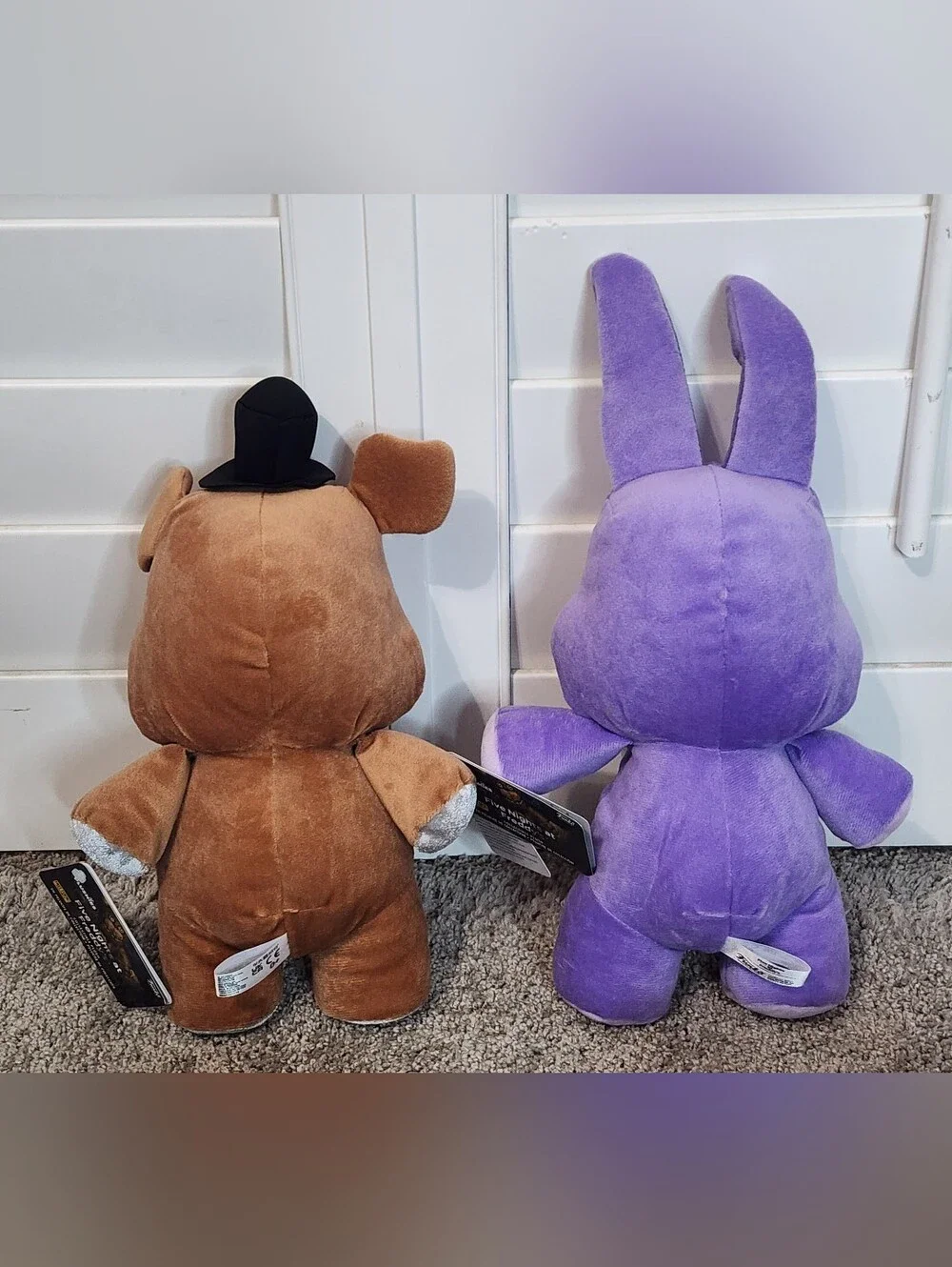 Five Nights At Freddy's Plush Lot, Nightmare Freddy/Bonnie, Reversible FNAF Set